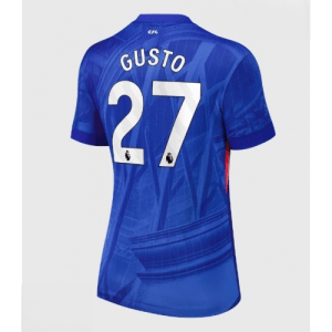 Echipament fotbal Chelsea Malo Gusto #27 Tricou Acasa 2025-26 pentru femei mânecă scurtă