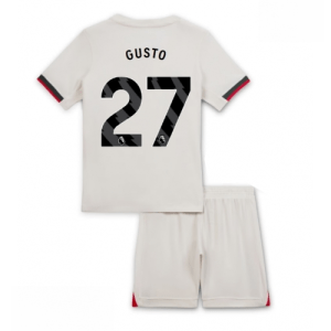 Ieftine Echipament fotbal Chelsea Malo Gusto #27 Tricou Deplasare 2025-26 pentru copii + șort
