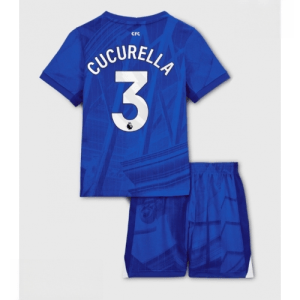 Ieftine Echipament fotbal Chelsea Marc Cucurella #3 Tricou Acasa 2025-26 pentru copii + șort