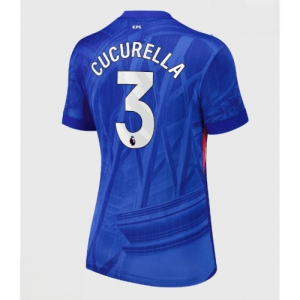 Echipament fotbal Chelsea Marc Cucurella #3 Tricou Acasa 2025-26 pentru femei mânecă scurtă