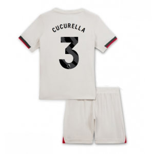 Ieftine Echipament fotbal Chelsea Marc Cucurella #3 Tricou Deplasare 2025-26 pentru copii + șort