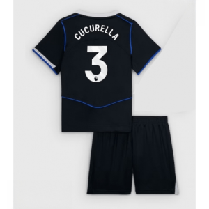 Ieftine Echipament fotbal Chelsea Marc Cucurella #3 Tricou Treilea 2025-26 pentru copii + șort