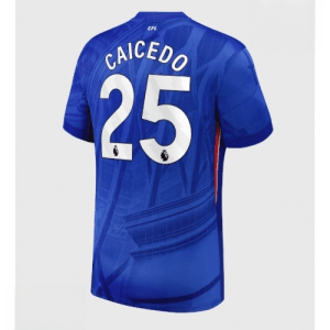 Echipament fotbal Chelsea Moises Caicedo #25 Tricou Acasa 2025-26 pentru bărbați