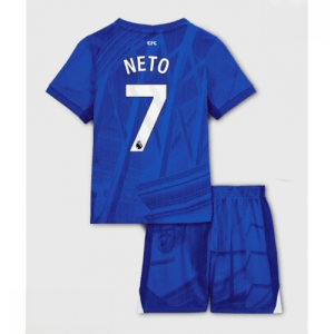 Ieftine Echipament fotbal Chelsea Pedro Neto #7 Tricou Acasa 2025-26 pentru copii + șort