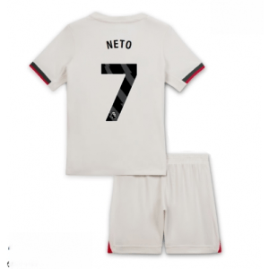 Ieftine Echipament fotbal Chelsea Pedro Neto #7 Tricou Deplasare 2025-26 pentru copii + șort