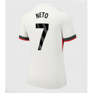Echipament fotbal Chelsea Pedro Neto #7 Tricou Deplasare 2025-26 pentru femei mânecă scurtă