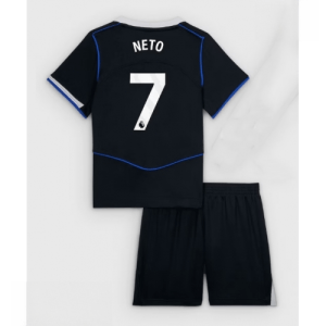 Ieftine Echipament fotbal Chelsea Pedro Neto #7 Tricou Treilea 2025-26 pentru copii + șort