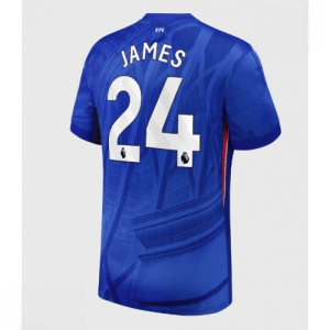 Echipament fotbal Chelsea Reece James #24 Tricou Acasa 2025-26 pentru bărbați