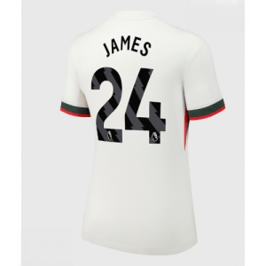 Echipament fotbal Chelsea Reece James #24 Tricou Deplasare 2025-26 pentru femei mânecă scurtă