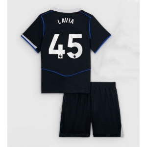 Ieftine Echipament fotbal Chelsea Romeo Lavia #45 Tricou Treilea 2025-26 pentru copii + șort
