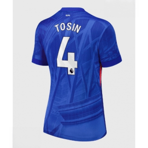Echipament fotbal Chelsea Tosin Adarabioyo #4 Tricou Acasa 2025-26 pentru femei mânecă scurtă