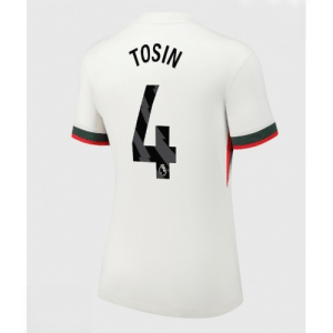 Echipament fotbal Chelsea Tosin Adarabioyo #4 Tricou Deplasare 2025-26 pentru femei mânecă scurtă
