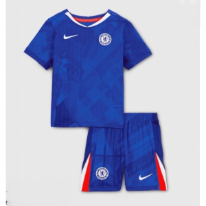 Ieftine Echipament fotbal Chelsea Tricou Acasa 2025-26 pentru copii + șort