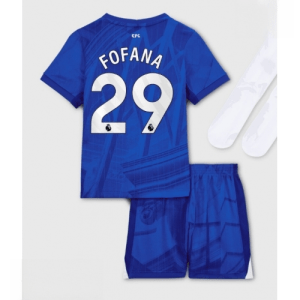 Ieftine Echipament fotbal Chelsea Wesley Fofana #29 Tricou Acasa 2025-26 pentru copii + șort