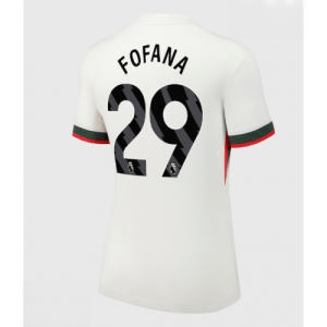 Echipament fotbal Chelsea Wesley Fofana #29 Tricou Deplasare 2025-26 pentru femei mânecă scurtă