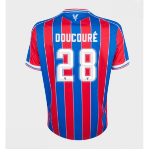 Echipament fotbal Crystal Palace Cheick Doucoure #28 Tricou Acasa 2025-26 pentru bărbați