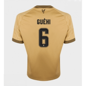 Echipament fotbal Crystal Palace Marc Guehi #6 Tricou Deplasare 2025-26 pentru bărbați