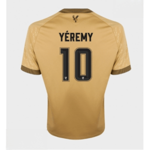 Echipament fotbal Crystal Palace Yeremy Pino #10 Tricou Deplasare 2025-26 pentru bărbați