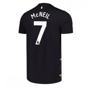Echipament fotbal Everton Dwight McNeil #7 Tricou Treilea 2025-26 pentru bărbați