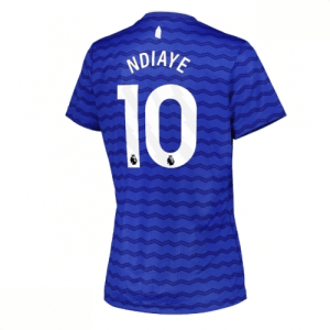Echipament fotbal Everton Iliman Ndiaye #10 Tricou Acasa 2025-26 pentru femei mânecă scurtă