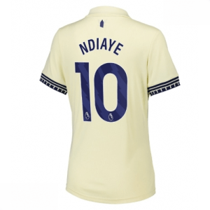 Echipament fotbal Everton Iliman Ndiaye #10 Tricou Deplasare 2025-26 pentru femei mânecă scurtă