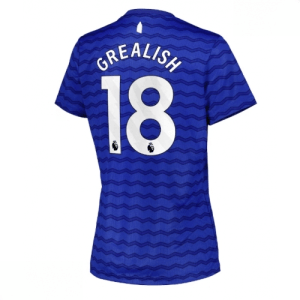 Echipament fotbal Everton Jack Grealish #18 Tricou Acasa 2025-26 pentru femei mânecă scurtă