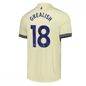 Echipament fotbal Everton Jack Grealish #18 Tricou Deplasare 2025-26 pentru bărbați