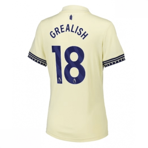 Echipament fotbal Everton Jack Grealish #18 Tricou Deplasare 2025-26 pentru femei mânecă scurtă
