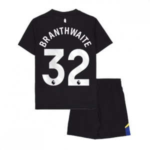 Echipament fotbal Everton Jarrad Branthwaite #32 Tricou Treilea 2025-26 pentru copii tricou și pantaloni