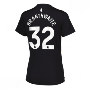 Echipament fotbal Everton Jarrad Branthwaite #32 Tricou Treilea 2025-26 pentru femei mânecă scurtă