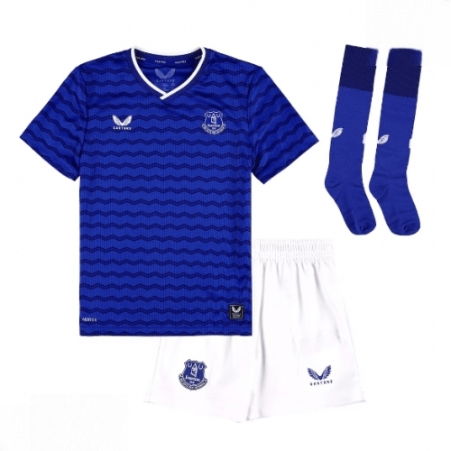 Echipament fotbal Everton Kiernan Dewsbury-Hall #22 Tricou Acasa 2025-26 pentru copii tricou și pantaloni 2 Echipament fotbal Everton Kiernan Dewsbury-Hall #22 Tricou Acasa 2025-26 pentru copii tricou și pantaloni - imagine 2