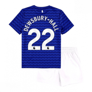 Echipament fotbal Everton Kiernan Dewsbury-Hall #22 Tricou Acasa 2025-26 pentru copii tricou și pantaloni