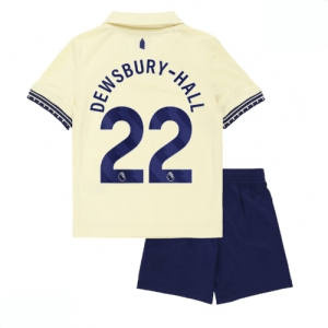 Echipament fotbal Everton Kiernan Dewsbury-Hall #22 Tricou Deplasare 2025-26 pentru copii tricou și pantaloni