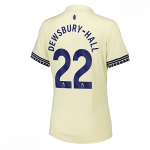 Echipament fotbal Everton Kiernan Dewsbury-Hall #22 Tricou Deplasare 2025-26 pentru femei mânecă scurtă