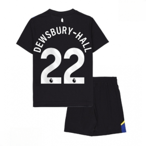 Echipament fotbal Everton Kiernan Dewsbury-Hall #22 Tricou Treilea 2025-26 pentru copii tricou și pantaloni