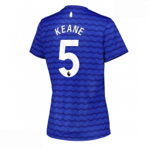 Echipament fotbal Everton Michael Keane #5 Tricou Acasa 2025-26 pentru femei mânecă scurtă
