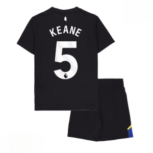 Echipament fotbal Everton Michael Keane #5 Tricou Treilea 2025-26 pentru copii tricou și pantaloni