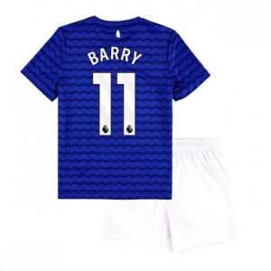Echipament fotbal Everton Thierno Barry #11 Tricou Acasa 2025-26 pentru copii tricou și pantaloni