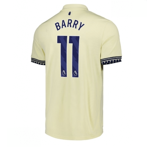 Echipament fotbal Everton Thierno Barry #11 Tricou Deplasare 2025-26 pentru bărbați 1 Echipament fotbal Everton Thierno Barry #11 Tricou Deplasare 2025-26 pentru bărbați