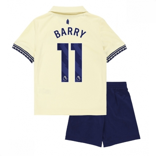 Echipament fotbal Everton Thierno Barry #11 Tricou Deplasare 2025-26 pentru copii tricou și pantaloni 1 Echipament fotbal Everton Thierno Barry #11 Tricou Deplasare 2025-26 pentru copii tricou și pantaloni
