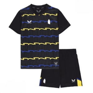 Echipament fotbal Everton Tricou Treilea 2025-26 pentru copii tricou și pantaloni