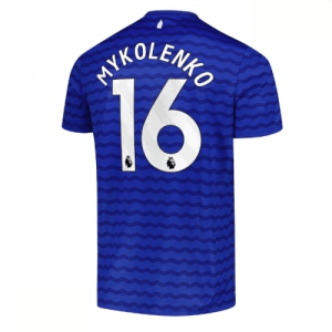Echipament fotbal Everton Vitaliy Mykolenko #16 Tricou Acasa 2025-26 pentru bărbați