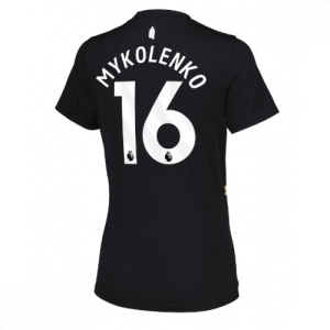 Echipament fotbal Everton Vitaliy Mykolenko #16 Tricou Treilea 2025-26 pentru femei mânecă scurtă