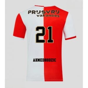 Echipament fotbal Feyenoord Anel Ahmedhodzic #21 Tricou Acasa 2025-26 pentru bărbați