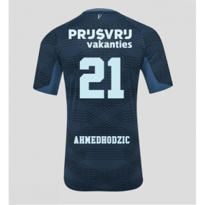 Echipament fotbal Feyenoord Anel Ahmedhodzic #21 Tricou Deplasare 2025-26 pentru bărbați