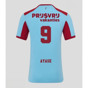 Echipament fotbal Feyenoord Ayase Ueda #9 Tricou Treilea 2025-26 pentru bărbați