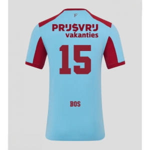 Echipament fotbal Feyenoord Jordan Bos #15 Tricou Treilea 2025-26 pentru bărbați