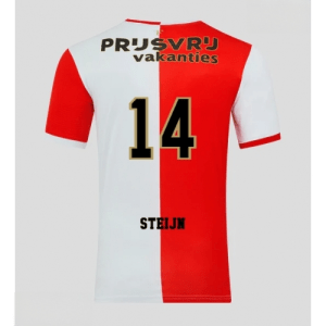 Echipament fotbal Feyenoord Sem Steijn #14 Tricou Acasa 2025-26 pentru bărbați