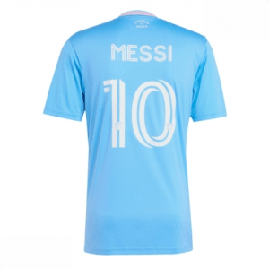 Echipament fotbal Inter Miami Lionel Messi #10 Tricou Treilea 2025-26 pentru bărbați
