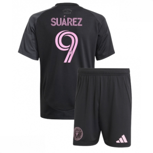 Echipament fotbal Inter Miami Luis Suarez #9 Tricou Deplasare 2025-26 pentru copii set